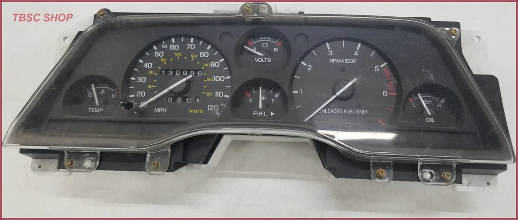 Instrument Gauge Cluster for Thunderbird Cougar (1993) F3SF-10C956-B 120 MPH