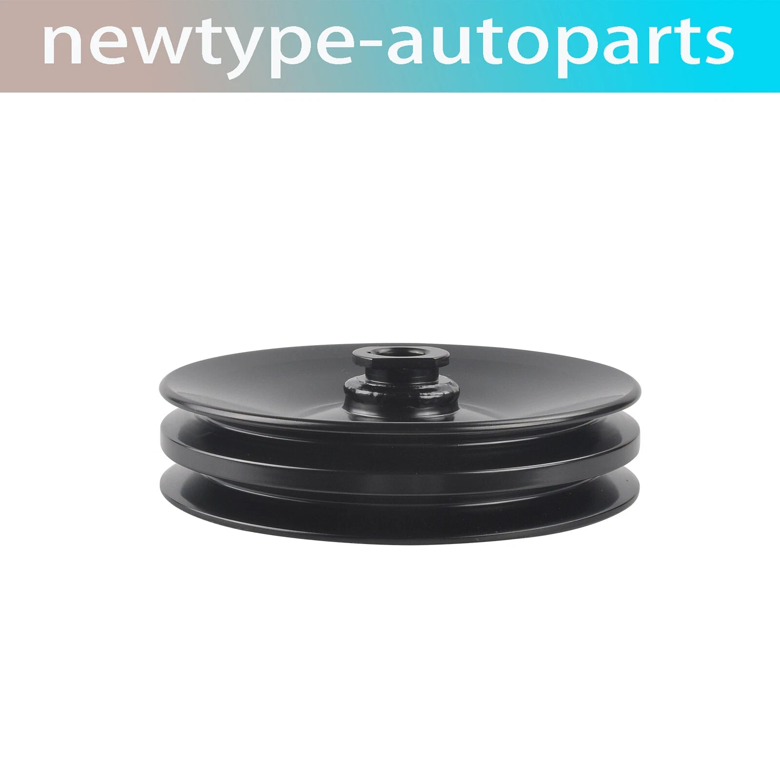 Double-Groove Steel Pulley for GM Saginaw Power Steering Pump (V Belt)