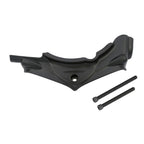 Black Cylinder Base Side Cover for Harley Touring Road Glide King (2007–2016)