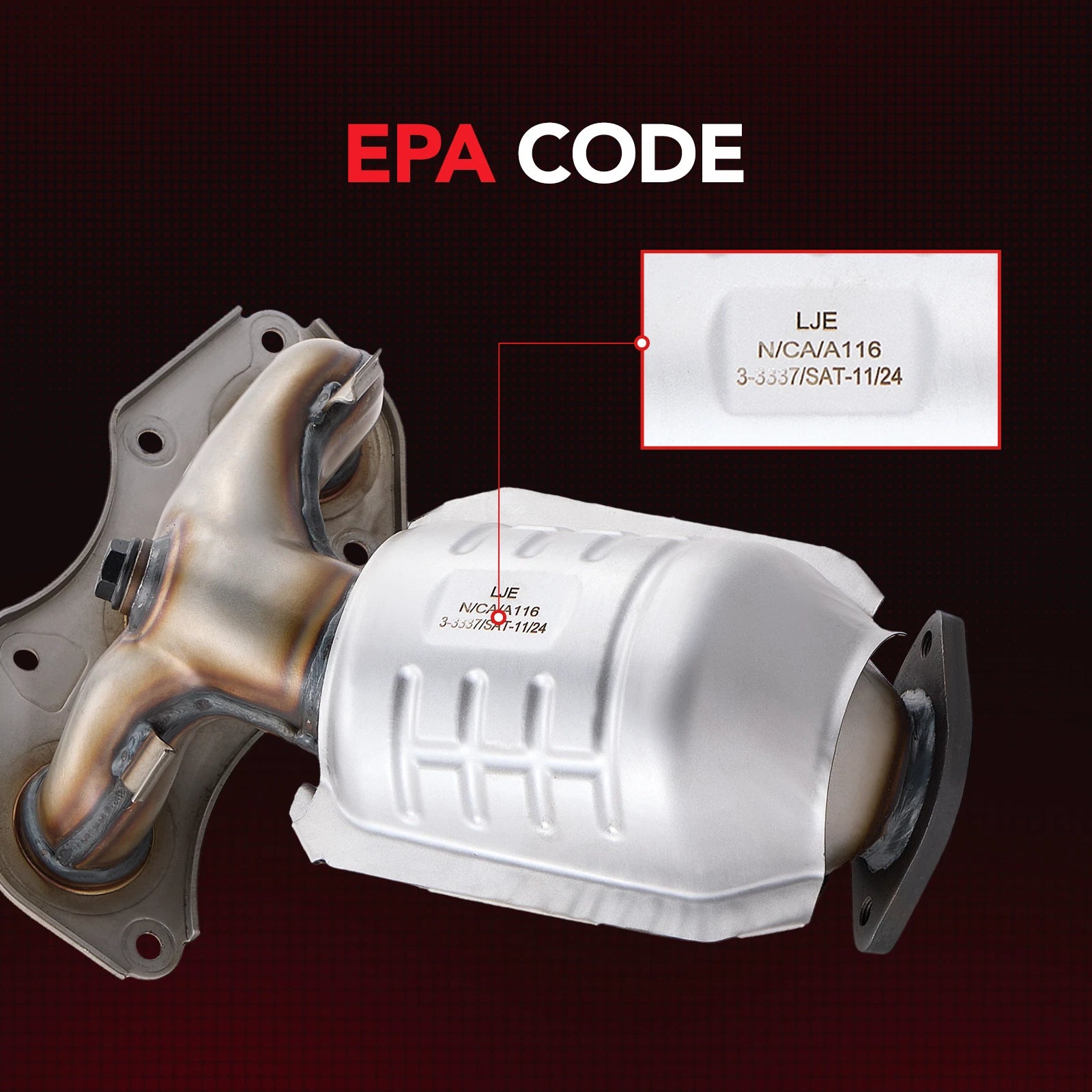 Exhaust Manifold Catalytic Converter for Toyota Avalon (2005–2018)