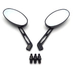 Oval Diamond Racing Mirror for Honda CBR600RR, Kawasaki Ninja, Suzuki GSXR600