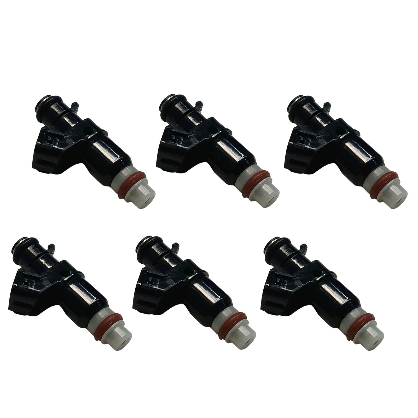 Set of 6 Fuel Injectors for Acura TL Honda Odyssey Accord Pilot Saturn Vue