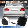 Rear Tow Hook Cover for BMW 525i 528i 530i 540i (No. 51128219075, Black)