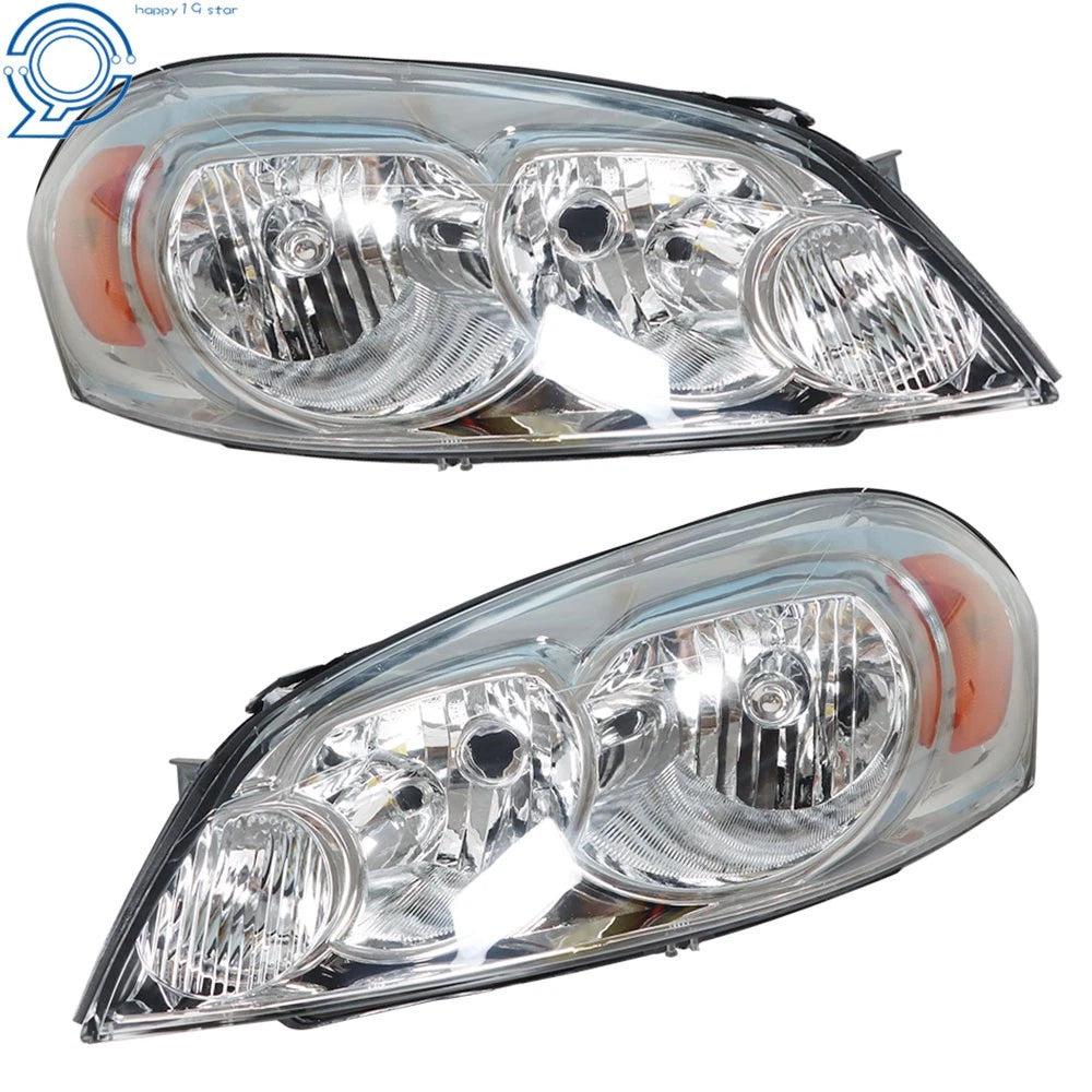 Headlights for Chevrolet Impala Monte Carlo (2006-2013) Clear Lens