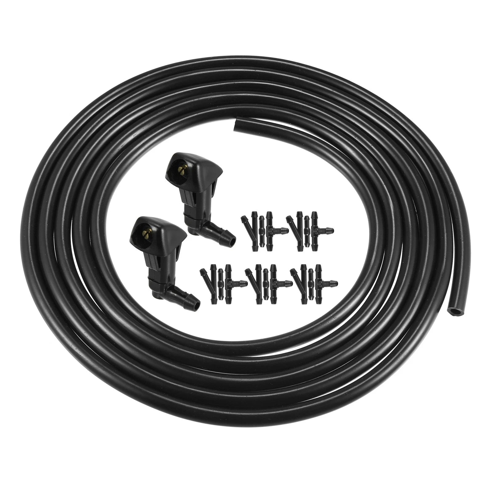2X Windshield Washer Nozzle Hose Kit for Honda Accord (76810-SDA-A11)