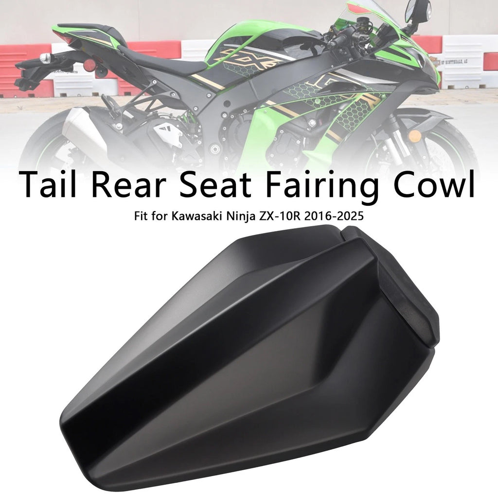 Racing Tail Rear Seat Fairing Cowl for Kawasaki ZX10R (2016–2025) Matt Black
