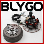 Magneto Stator + Flywheel Set for Lifan YX 140cc (Kick Start)