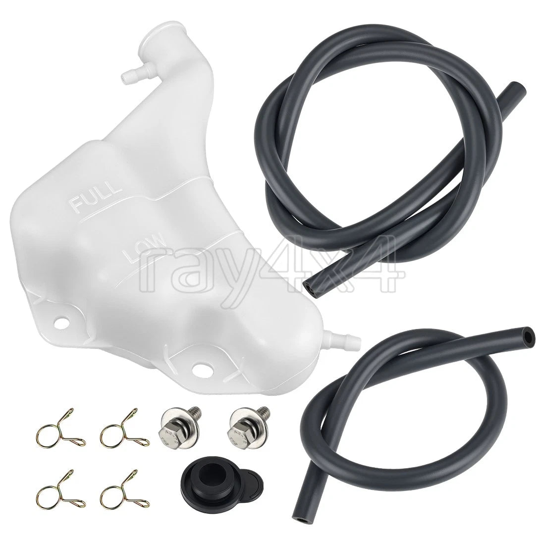Coolant Reservoir Radiator Tank & Cap for Yamaha Raptor YFM700 YFM700R (2006–2024)