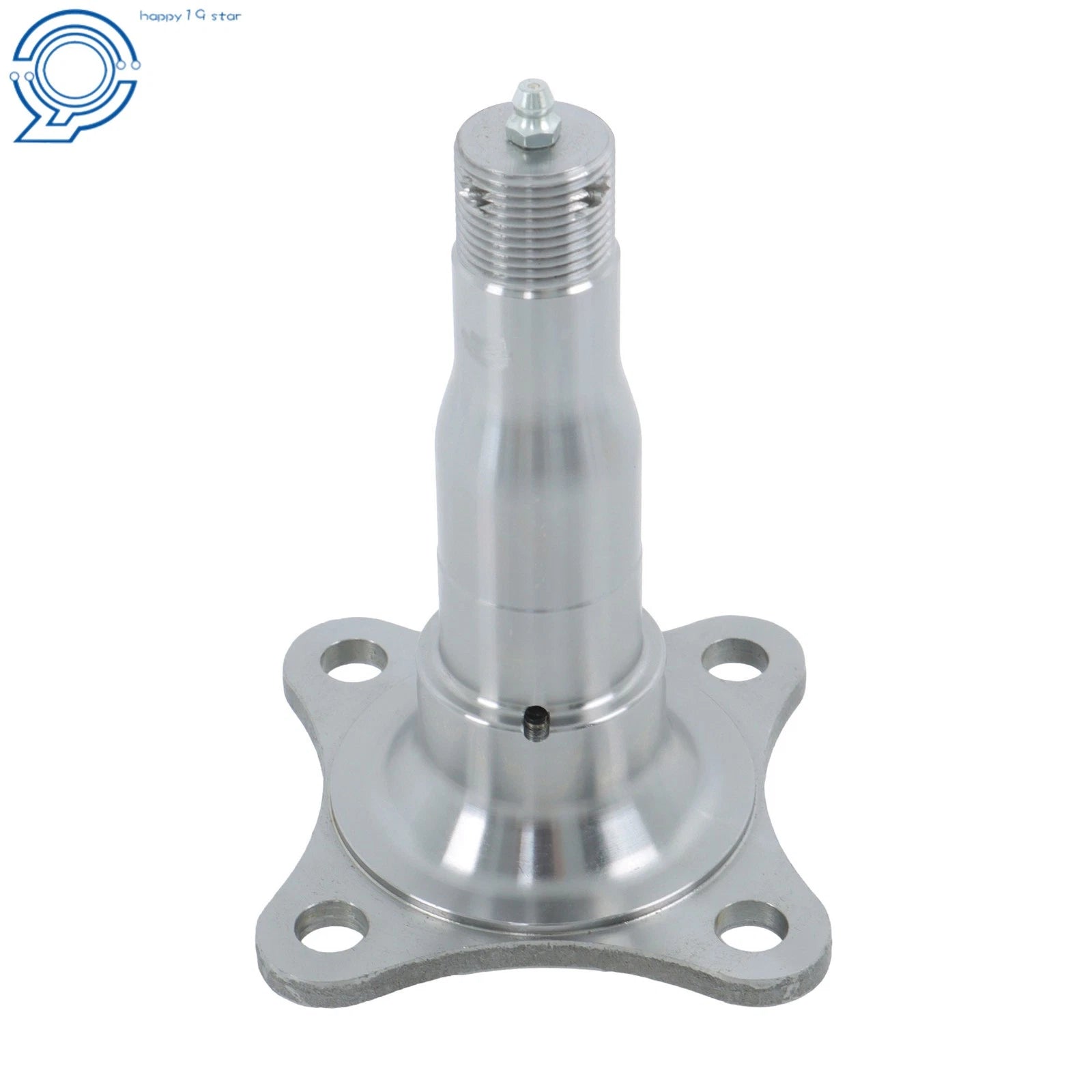 Weld-On Round Spindle with Brake Flange for Make Model