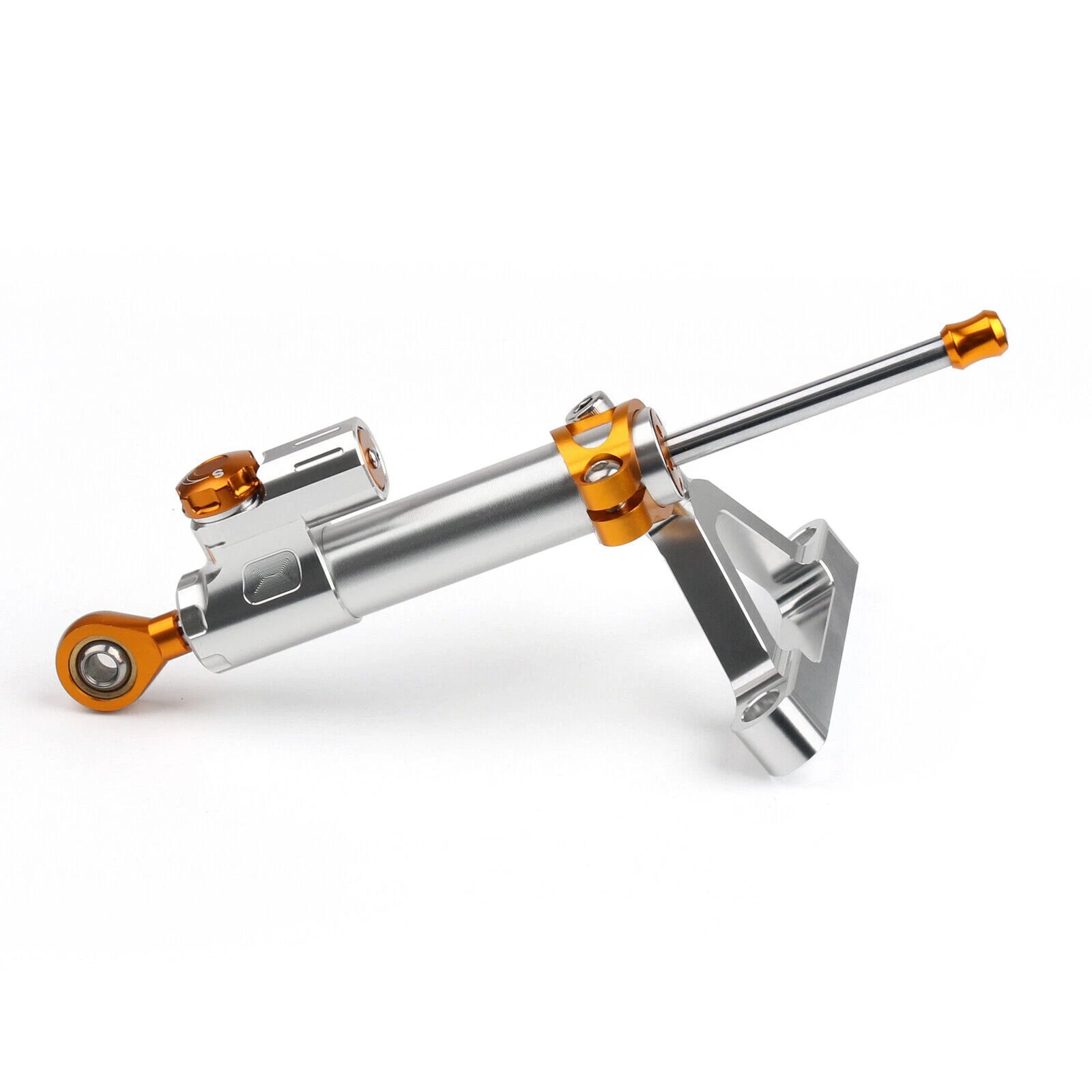 Steering Damper Stabilizer for Kawasaki ZX6R (2007–2008) Silver T9
