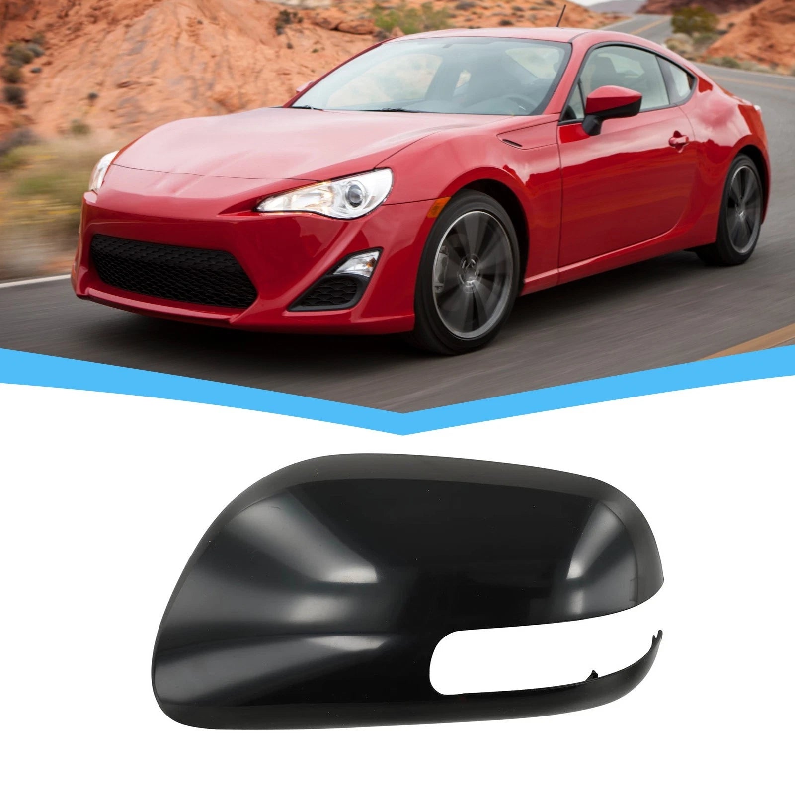 Replacement Left Rearview Housing Cap for Toyota Scion XD (2008–2014)
