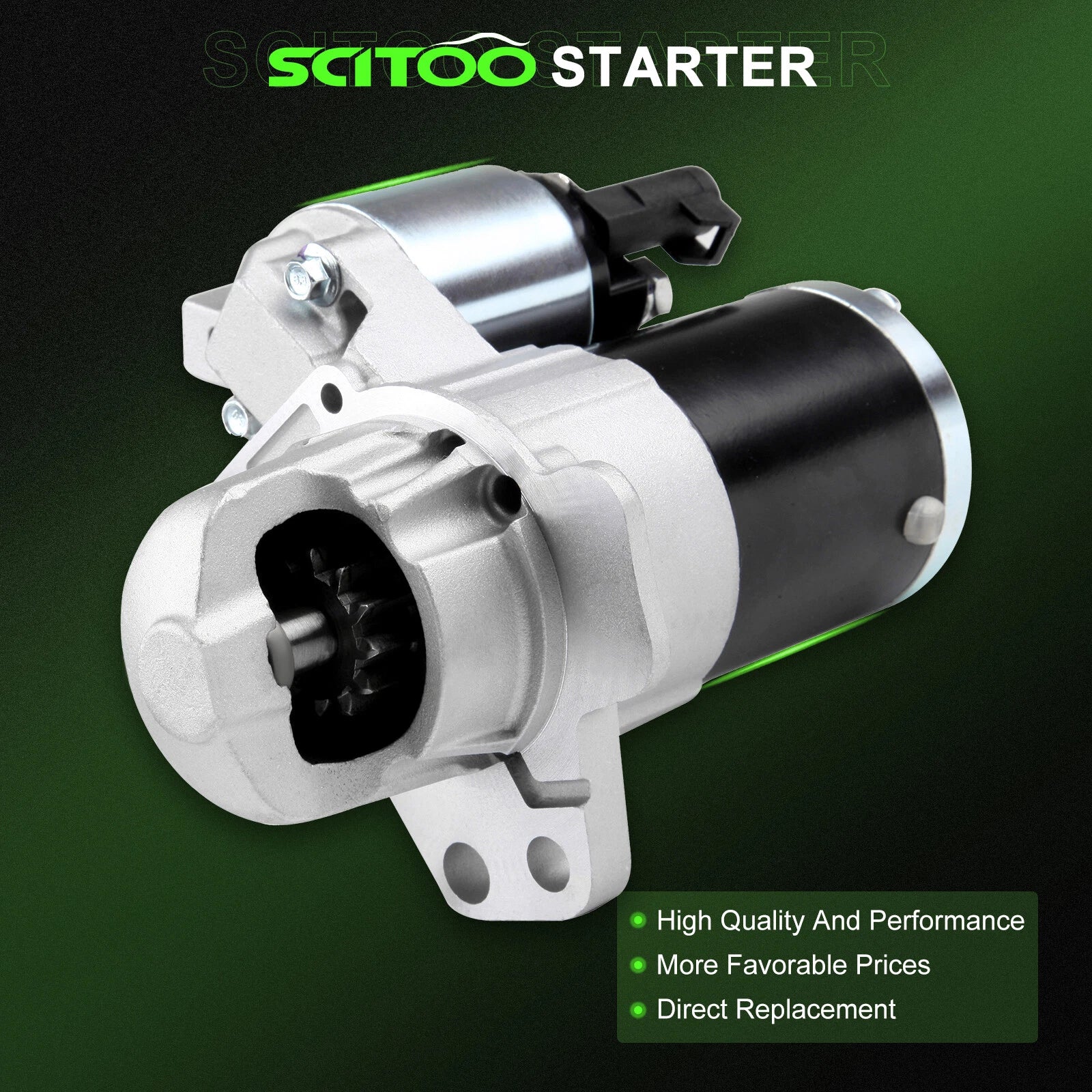 Starter for Saturn Aura Outlook VUE XL-7 3.6L (2007–2009) 17997