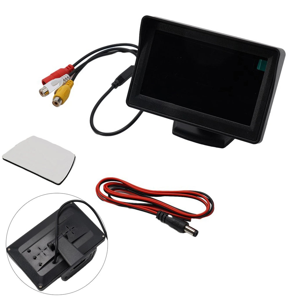 4.3 Inch TFT LCD Reversing Screen for Car Rear View Kit (2010–2023)