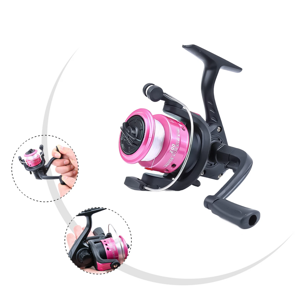 Ice Fishing Reel 200 Size Lightweight with Casting Mechanism