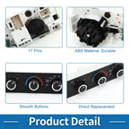 HVAC A/C Heater Climate Control Panel for Chevrolet Express 1500 2500 3500 4500 (2003–2021)