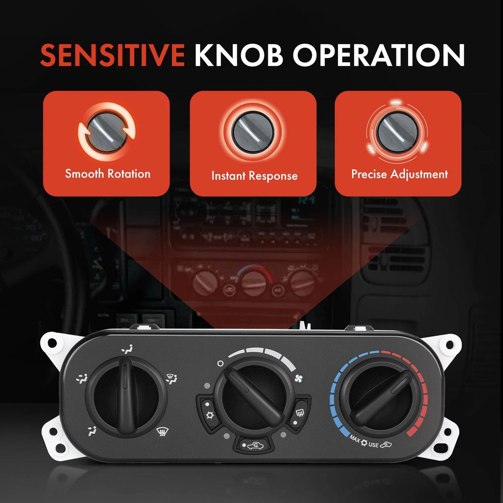 Air Conditioning Control Panel for Jeep Wrangler JL (2018-2023)