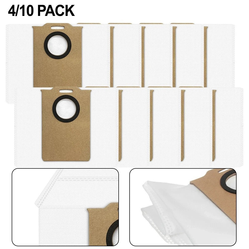 Set of 4 Replacement Filter Bags for Redroad R11 Robot Vacuum (3.3L)