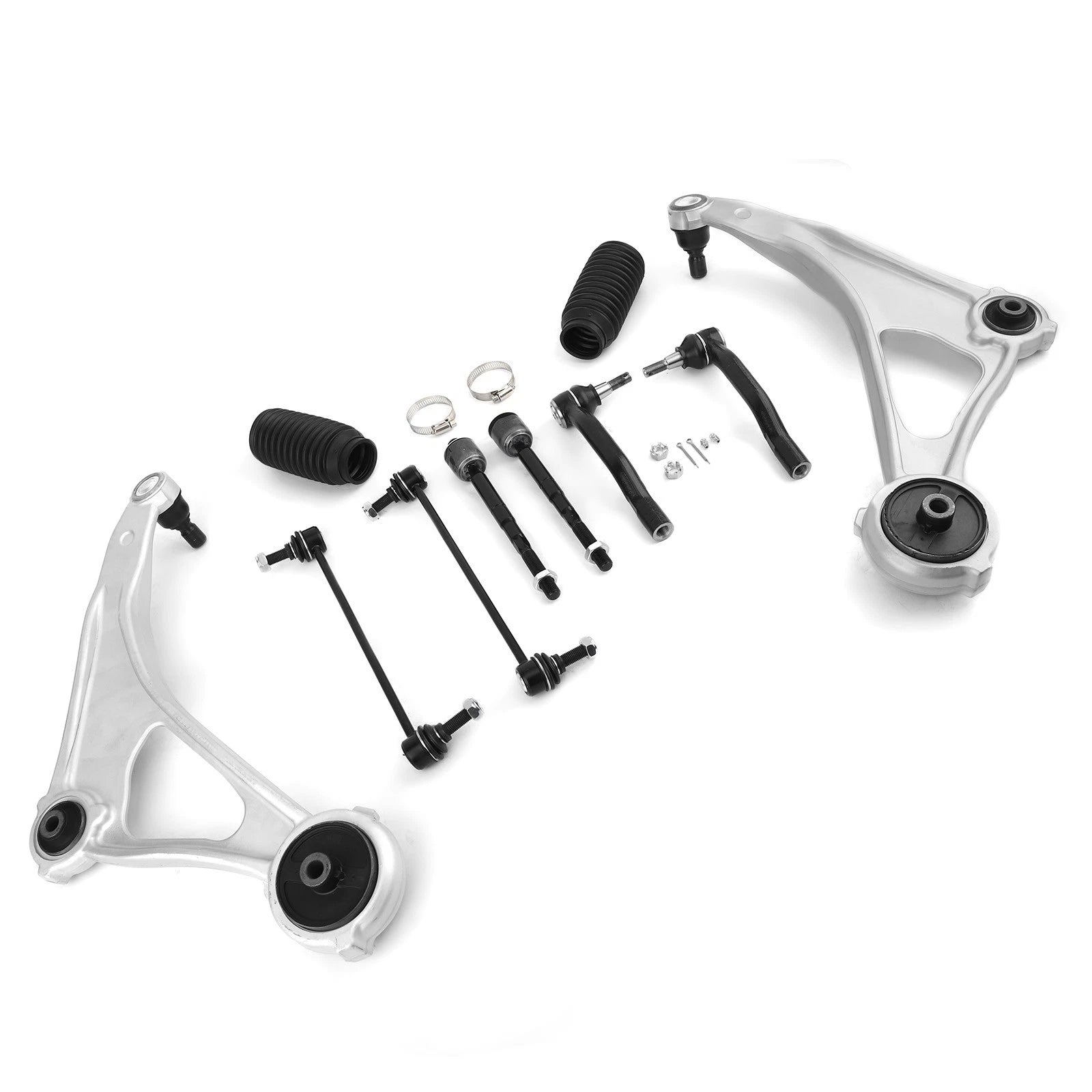 Front Lower Control Arms with Ball Joint & Sway Bar Tie Rod for Nissan Altima (2013–2014)