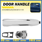 Chrome Front Right Exterior Door Handle for Chevy Silverado 1500 (2014–2022)