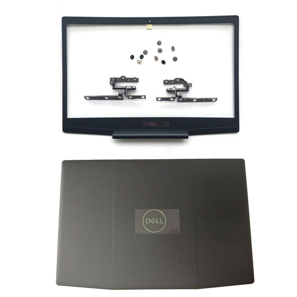 LCD Back Cover Set for Dell G3 15 3590 (0747KP, Bezel, Hinges, Screws)