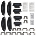 Set of 4 Ceramic Brake Pads for Dodge Challenger/Charger (2006–2023)