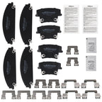 Set of 4 Ceramic Brake Pads for Dodge Challenger/Charger (2006–2023)