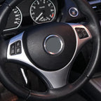 Adhesive Steering Wheel Trim Cover for BMW E90 E91 3-Series (2005–2012)
