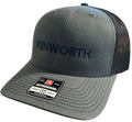 Kenworth Trucks Embroidered Trucker Hat 112 Snapback Cap Charcoal Black