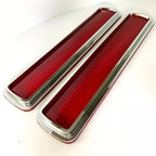 Tail Light Lenses and Bezels Replacement for Shelby Mustang (1968–1970)
