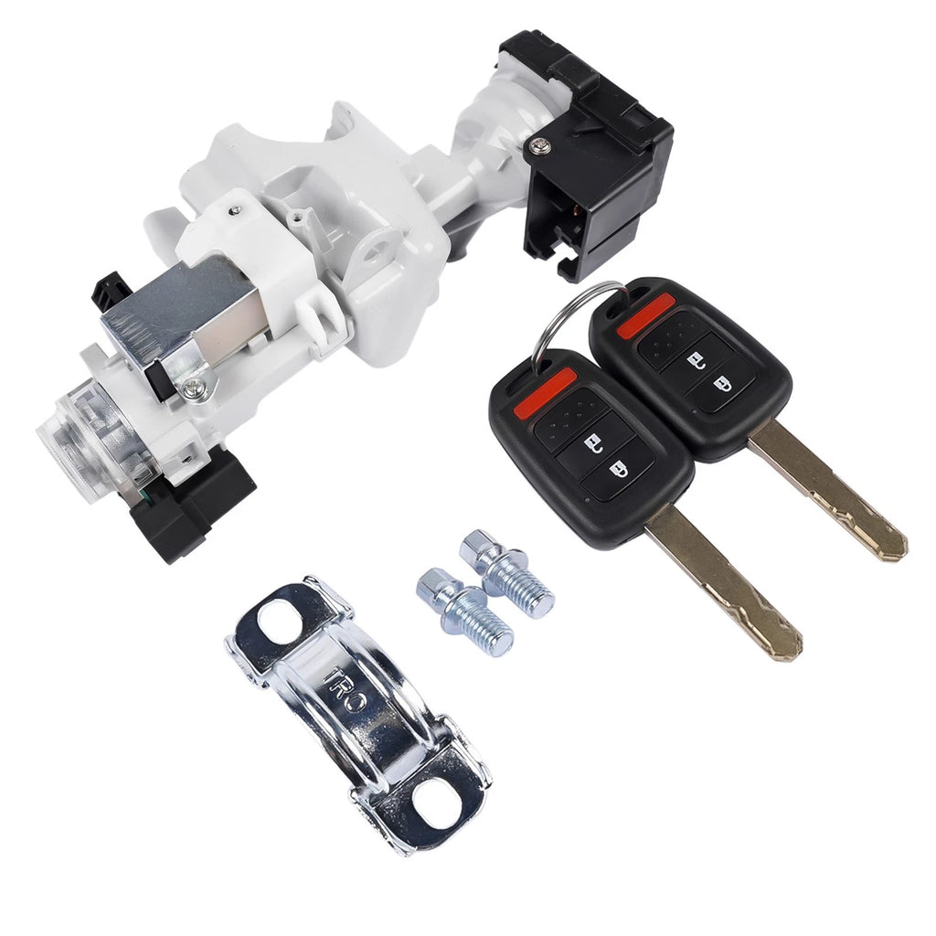 Starter Ignition Lock Switch + 2 Keys for Honda Accord L4 (1990–1993)