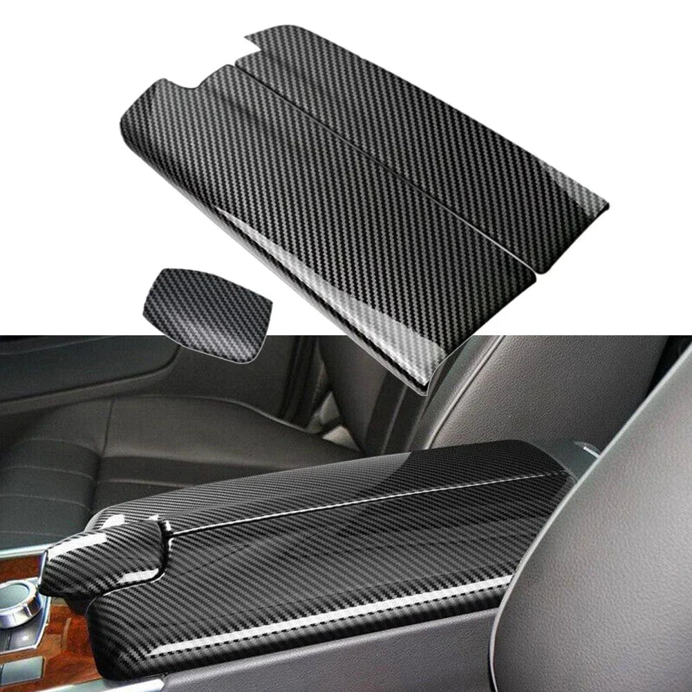 Carbon Fiber Center Armrest Box Cover for E Class W212 (2010���2015)