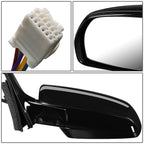 Powered Side View Door Mirror Left for Nissan Murano (2005–2007) NI1320181