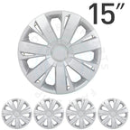 Set of 4 Snap-On Wheel Covers for R15 Tire (15")