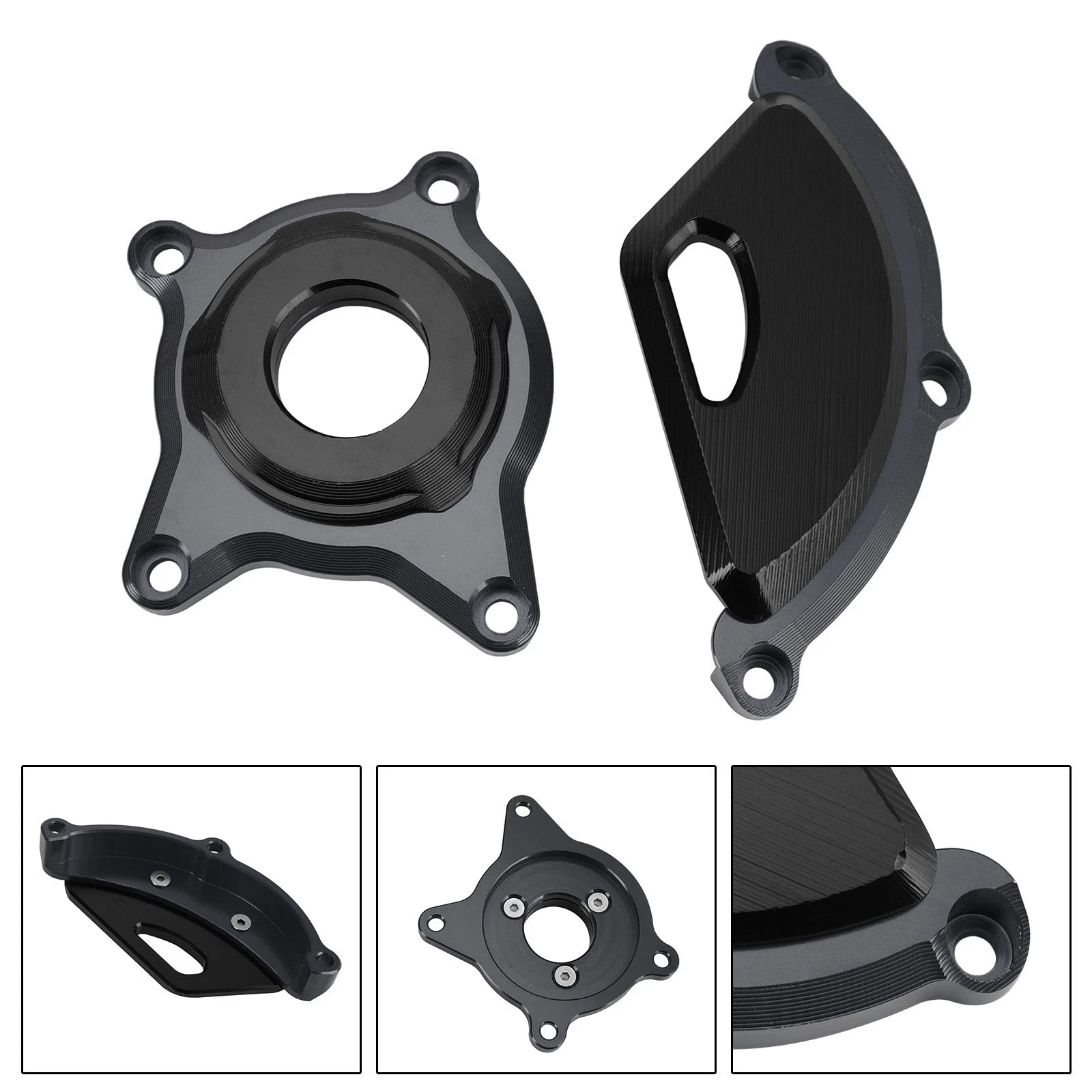 Plastic Engine Protector Covers for Kawasaki Z900 RS Cafe (2017–2023)