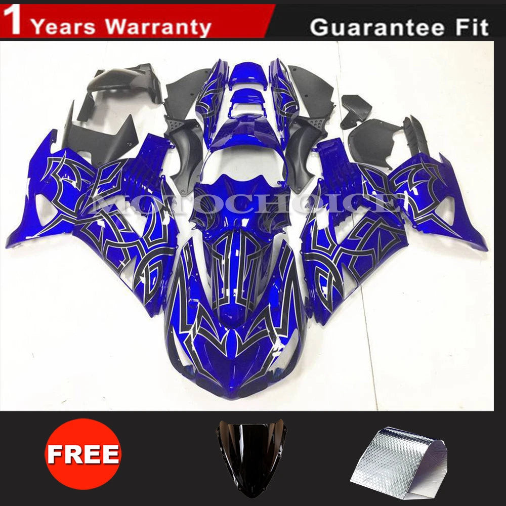 ABS Bodywork Fairing Kit for Kawasaki Ninja ZX14R (2006–2011)