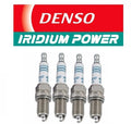 Set of 4 Iridium Power Spark Plugs for Mitsubishi Nissan Honda Jaguar Isuzu