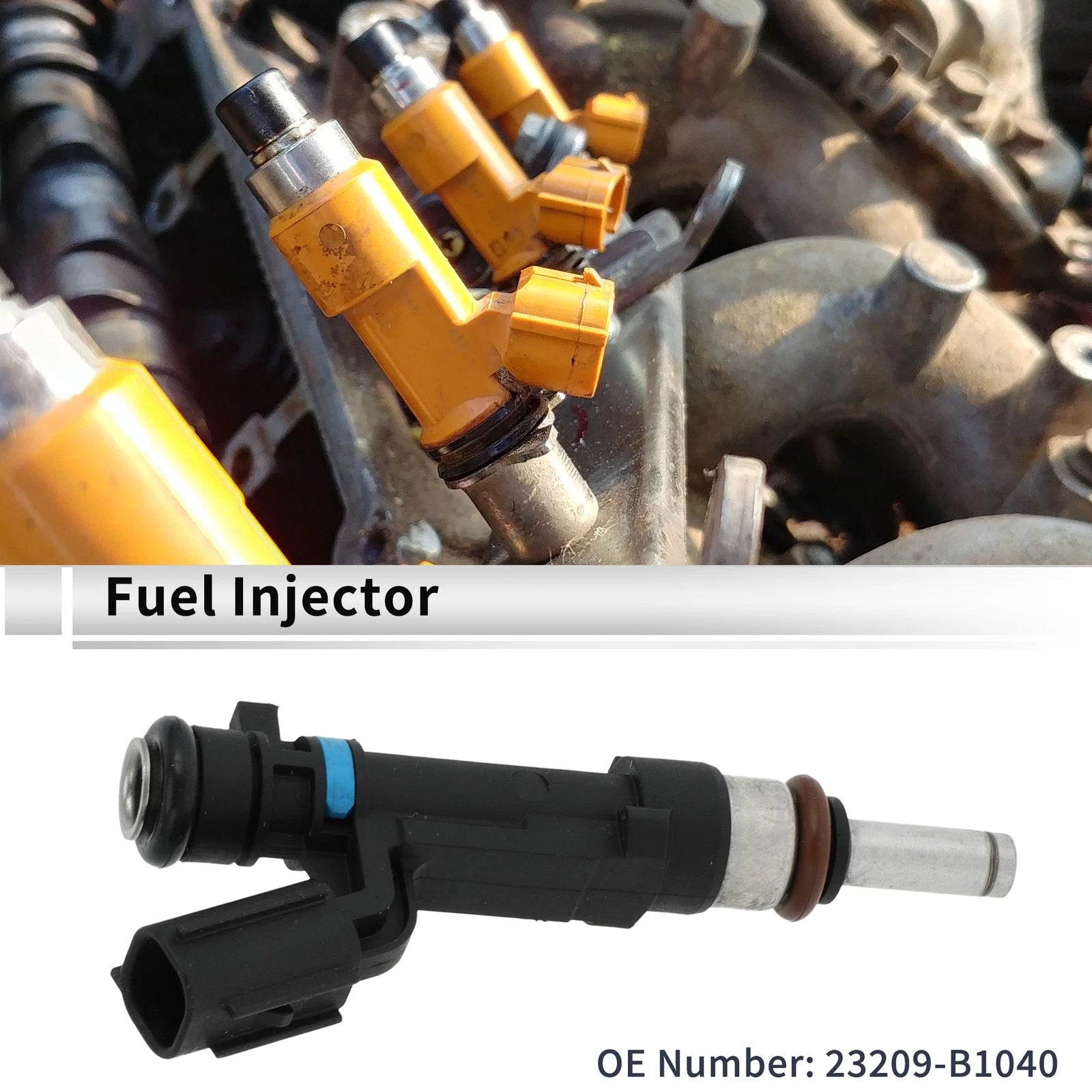 Fuel Injector No. 23209-B1040 for Toyota 1.0L 1KR-FE (2009–2015)
