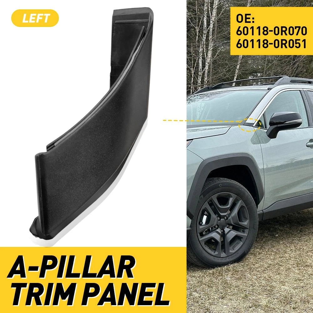 A-Pillar Trim Panel Cover for Toyota RAV4 (2019–2023)