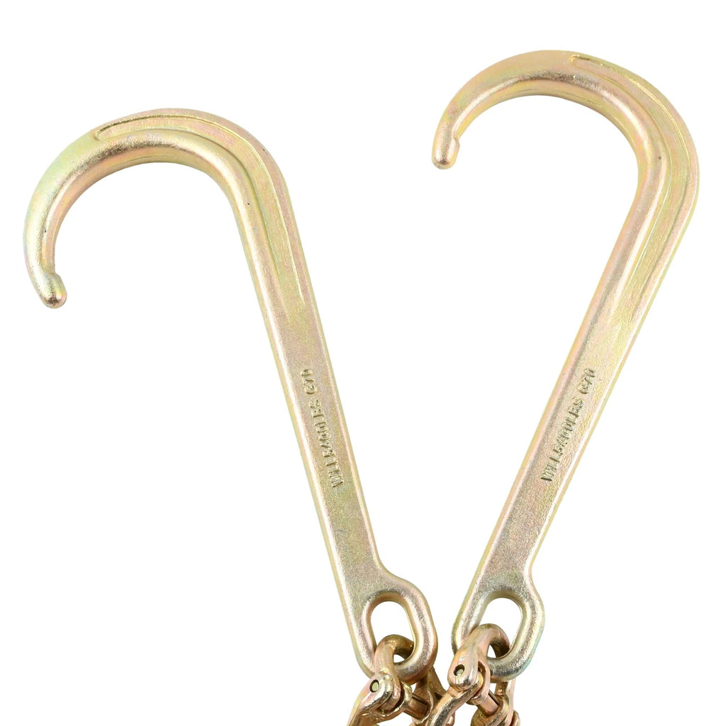 Tow Chain J-Hooks for G70 Flatbed Truck (5/16" X 2')