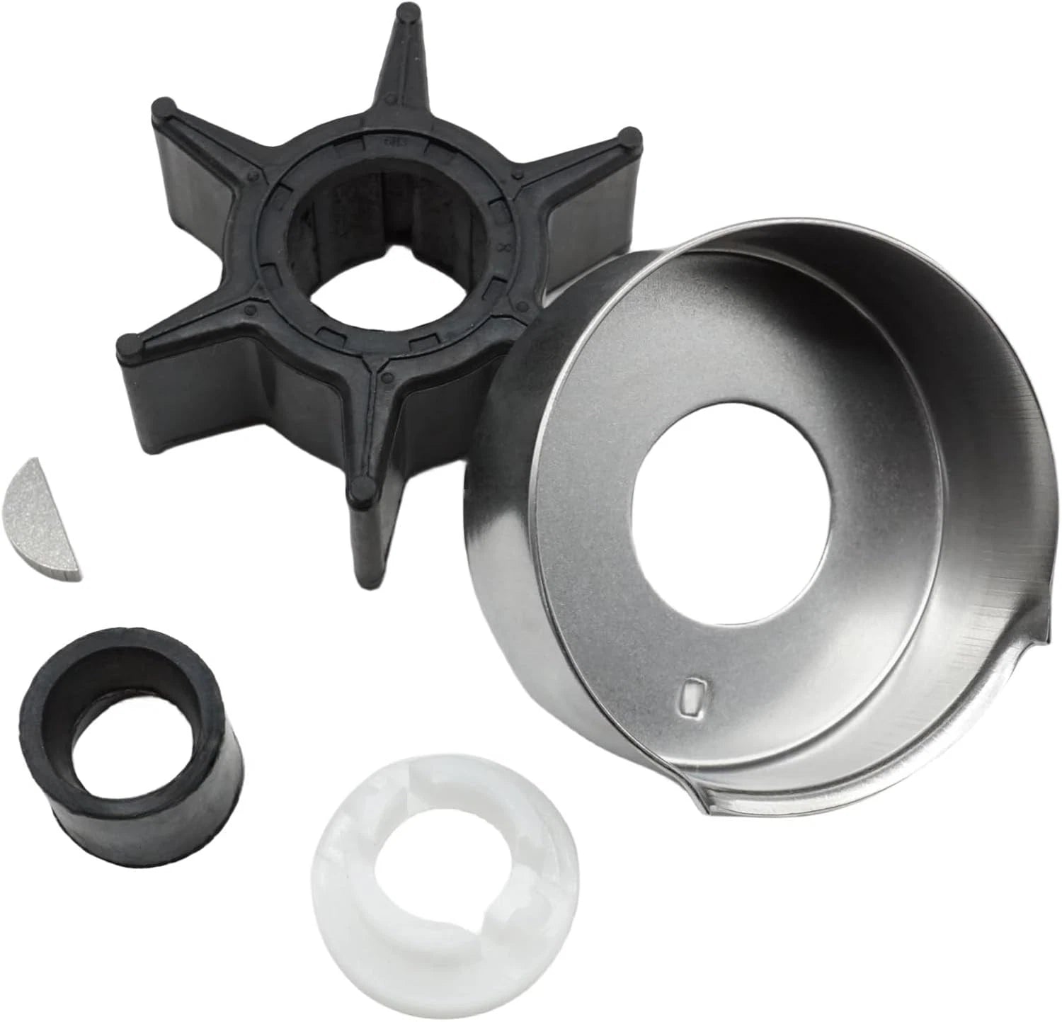 Water Pump Impeller Kit for Yamaha Outboard 40HP 50HP 60HP (1995–2022)