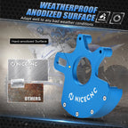 Rear Brake Caliper Disc Rotor Guard for Yamaha Raptor 700 700R (2009–2012)