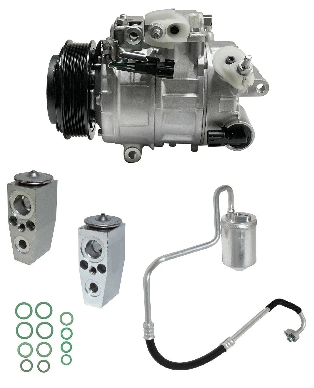 AC Compressor Kit Replacement for Ford Police Interceptor Utility 3.5L (2018–2018)