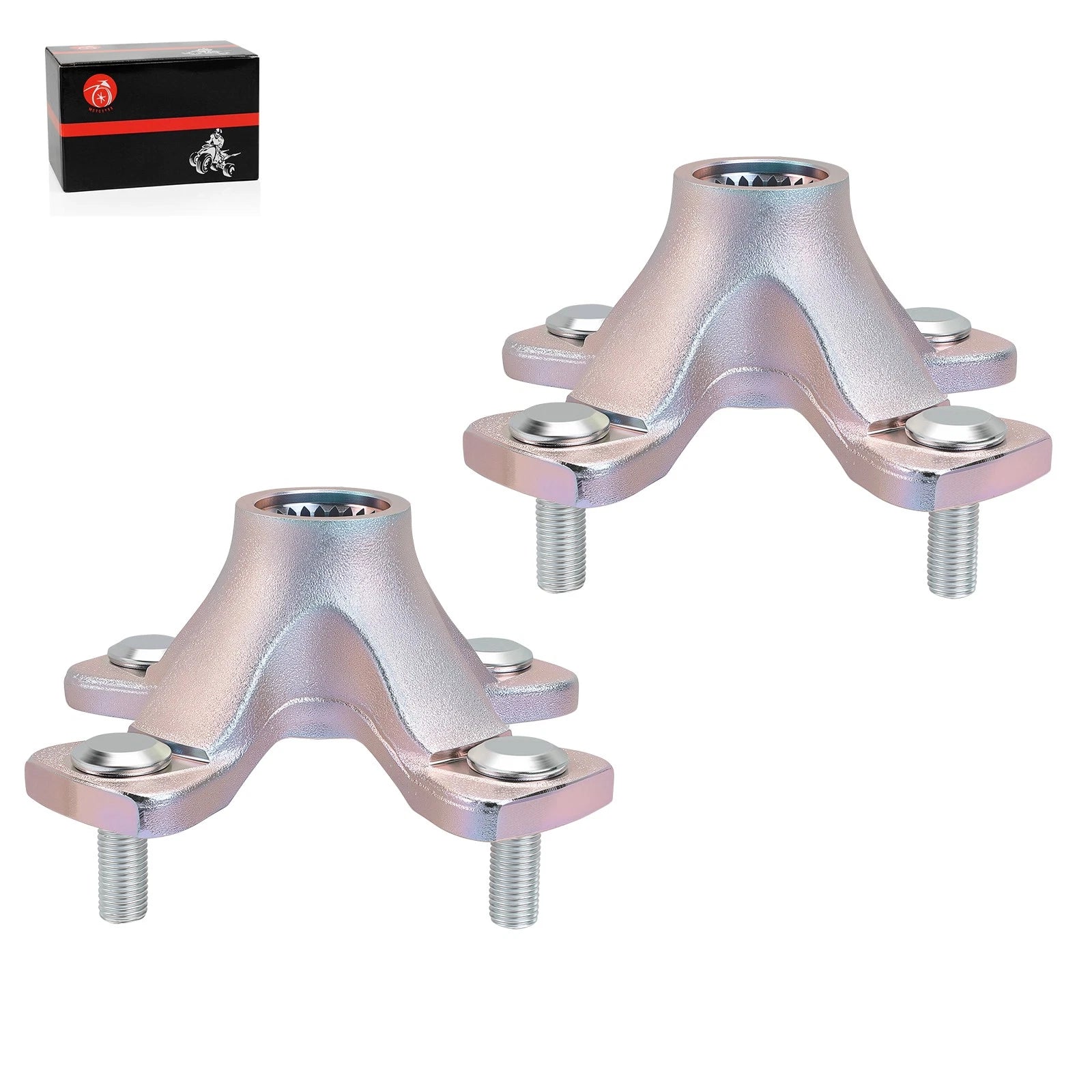 2 Rear Wheel Hubs for Suzuki QuadRacer 450 LTR450 LTR450Z 2006–2009
