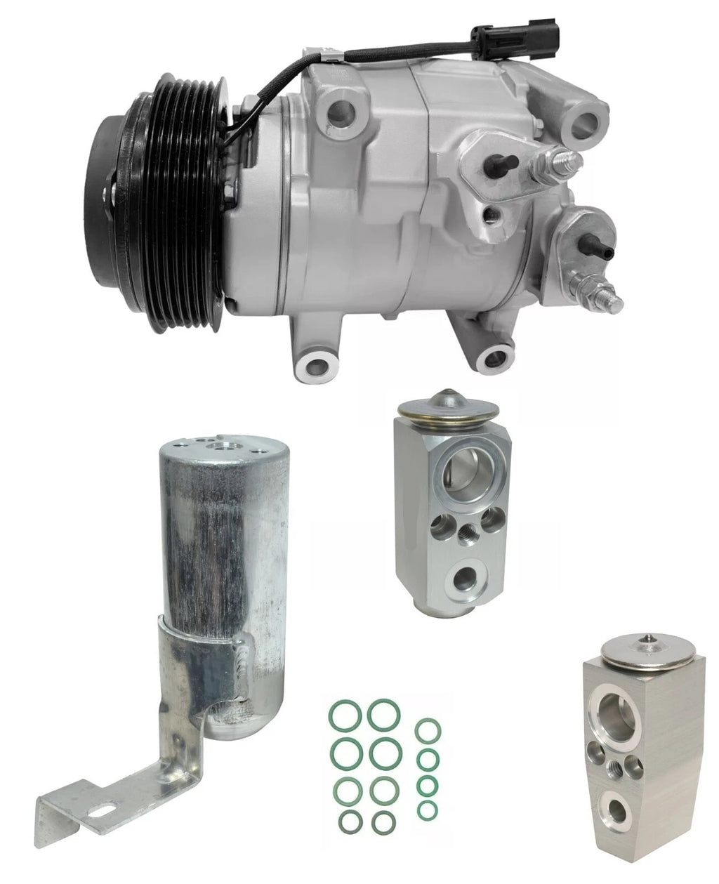 AC Compressor Kit Replacement for Ram C V 3.6L V6 (2014–2014)