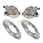 Front Brake Calipers & Disc Rotors for Yamaha Kodiak 700 YFM700 (2016–2020)