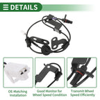 ABS Wheel Speed Sensor No. 599103S000 for Hyundai Sonata 