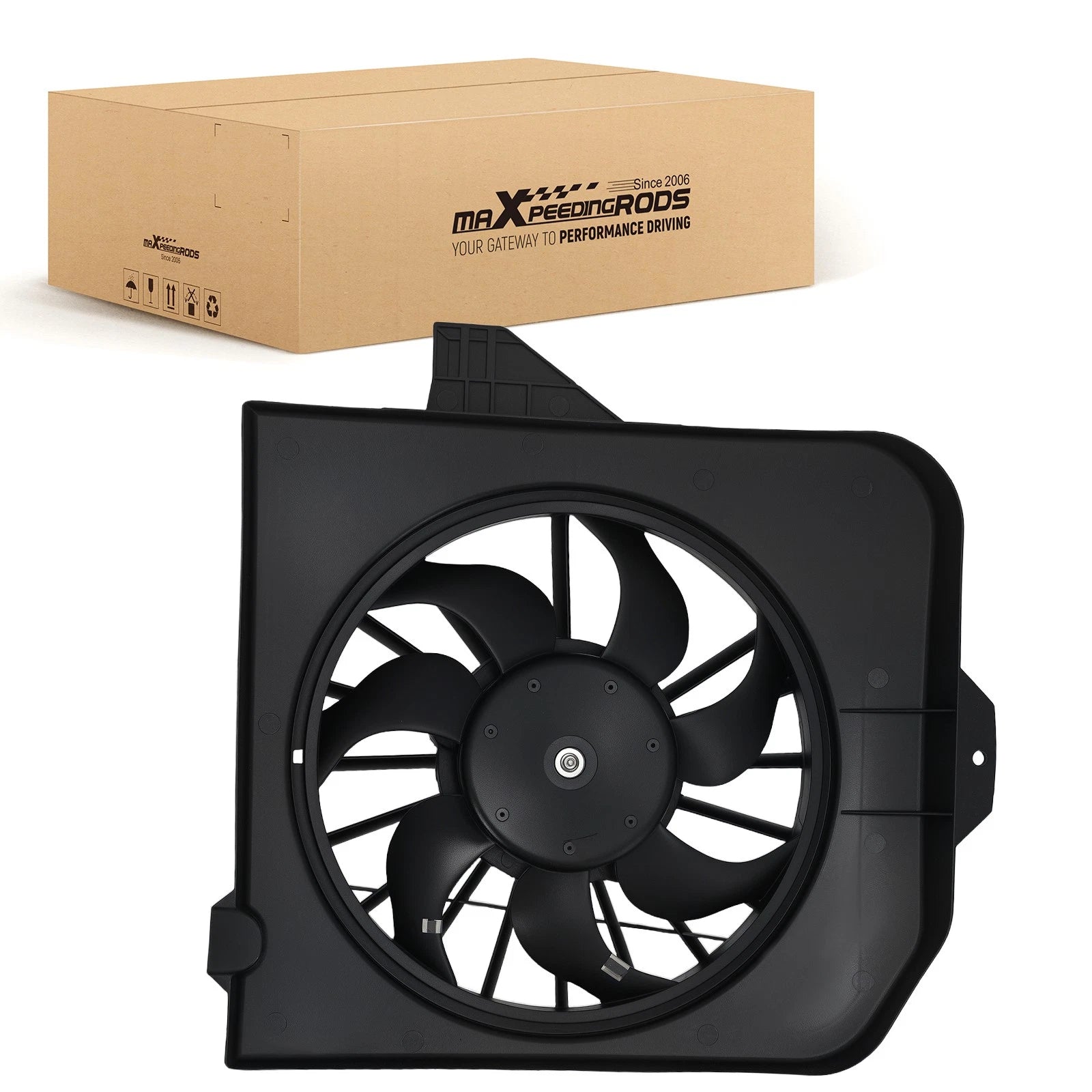 A/C Cooling Fan Assembly Right for Dodge Grand Caravan (2001–2005) CH3113102