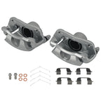 Pair of Front Brake Calipers w/ Bracket for Honda CR-V (2002–2004)