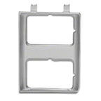 Replacement Silver Driver Side Head Light Door w/Dual Rectangular Driver