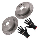 Rear Brake Rotors Set for Lexus RX450h (2010–2015) Toyota Sienna (2011–2020) S31544